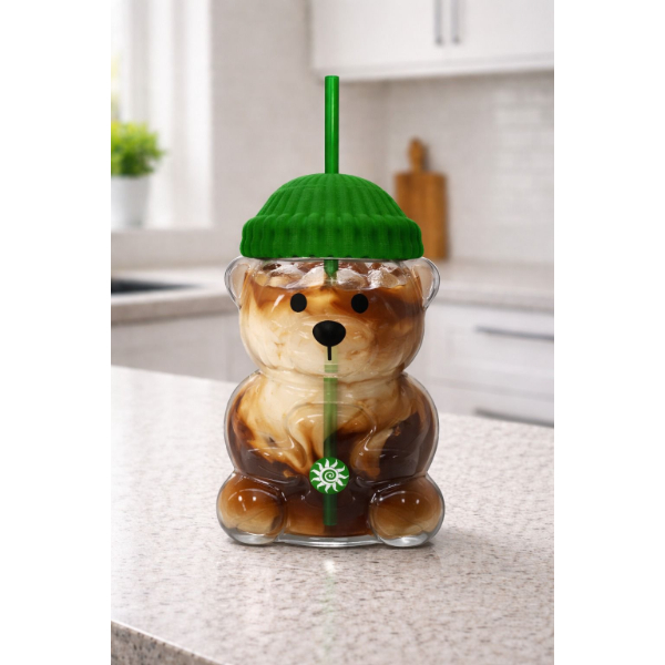 Bearista Plastik Soğuk İçecek Bardağı  - 3